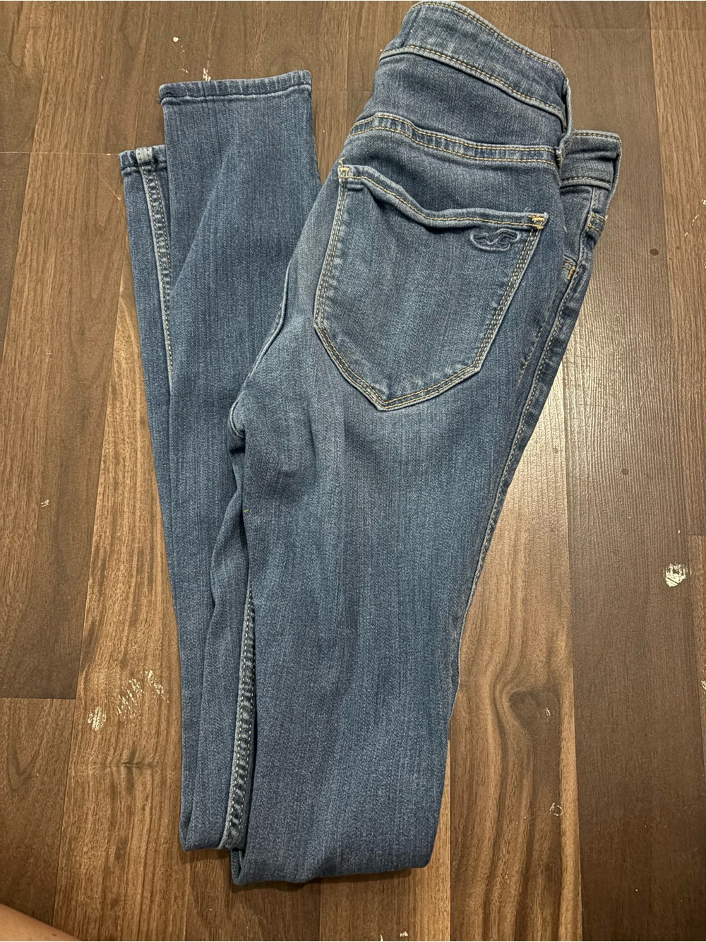 Hollister Medium Blue Skinny Jeans
